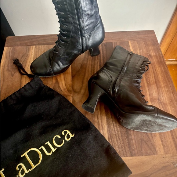 LaDuca Shoes - Women's LaDuca Annie Can Can Boot 2.5” heel size 37W